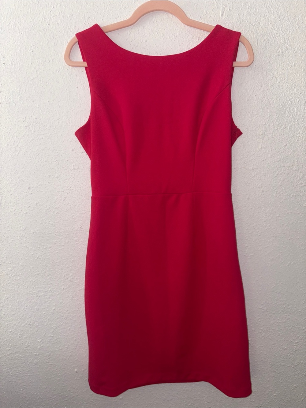Betsey Johnson Hot Pink cutout  Dress 8
